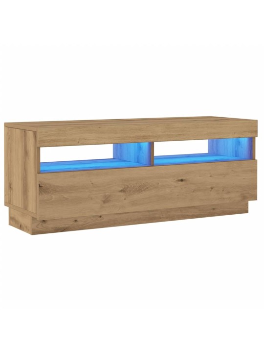 Televizoriaus spintelė su LED, artisano, 100x35x40cm, mediena