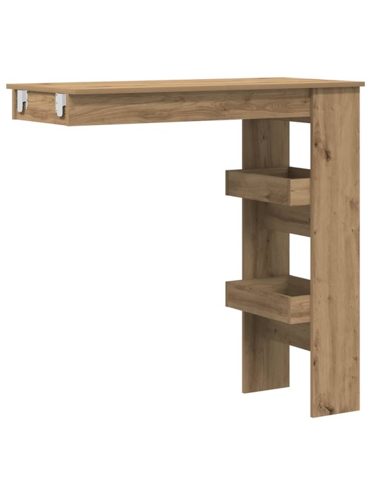 Sieninis baro staliukas, artisano, 102x45x103,5cm, mediena