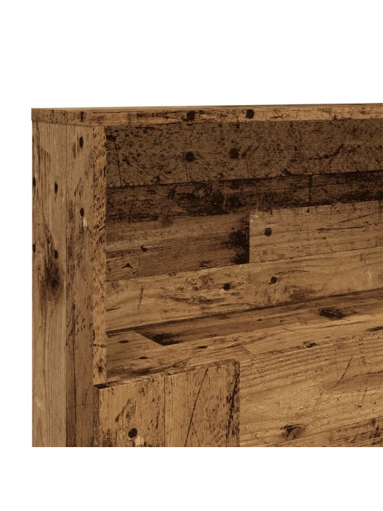 Galvūgalis-spintelė, medienos, 200x19x103,5cm, apdirbta mediena