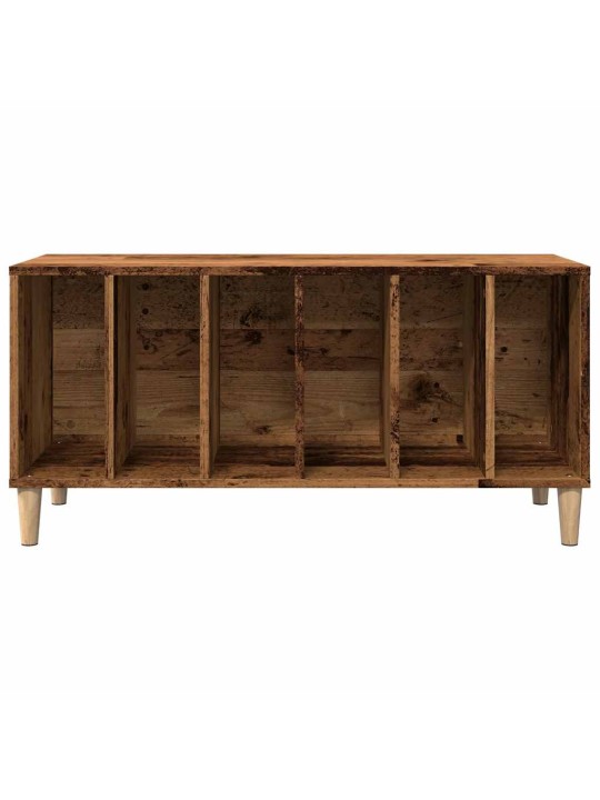 Vinilinių plokštelių spintelė, medienos, 100x38x48cm, mediena