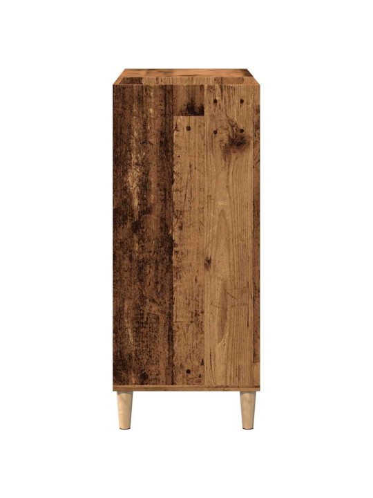 Vinilinių plokštelių spintelė, medienos, 84,5x38x89cm, mediena