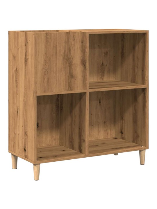 Vinilinių plokštelių spintelė, artisano, 84,5x38x89cm, mediena
