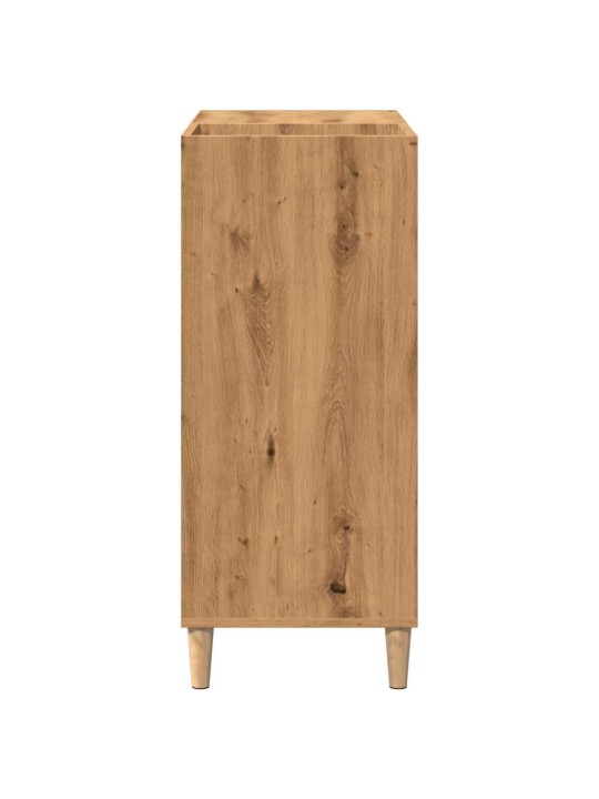 Vinilinių plokštelių spintelė, artisano, 84,5x38x89cm, mediena