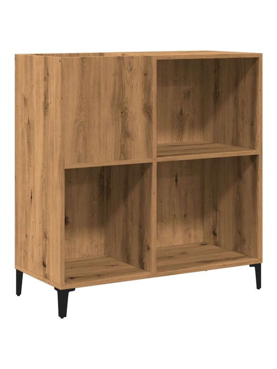 Vinilinių plokštelių spintelė, artisano, 84,5x38x89cm, mediena