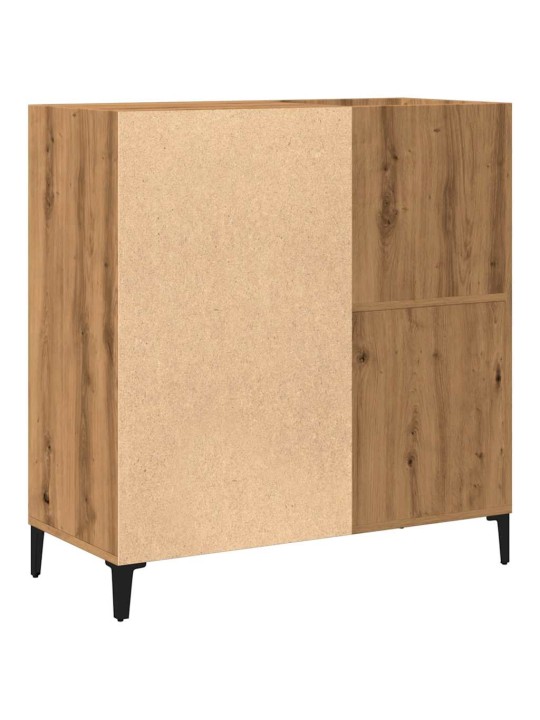 Vinilinių plokštelių spintelė, artisano, 84,5x38x89cm, mediena