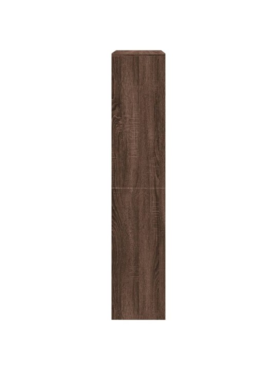 Pertvara/knygų spinta, ruda, 143,5x29x143,5cm, 4 pakopų