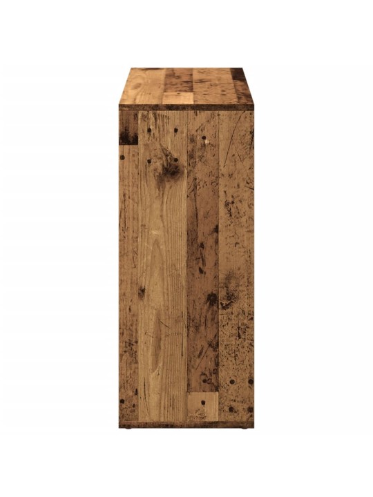 Pertvara/knygų spinta, medienos, 69,5x29x69,5cm, mediena