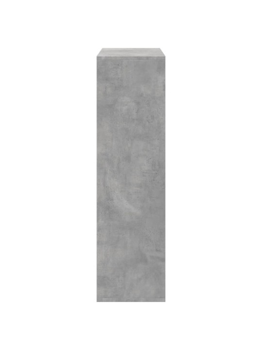 Pertvara/knygų spinta, betono, 69,5x29x103,5cm, mediena