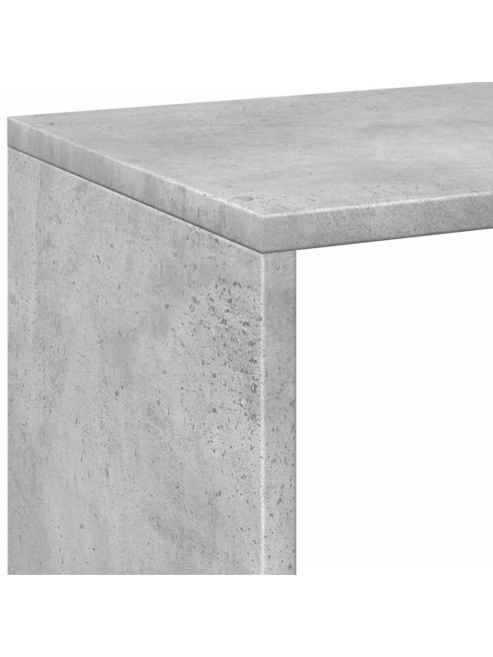 Pertvara/knygų spinta, betono, 102x29x103,5cm, mediena