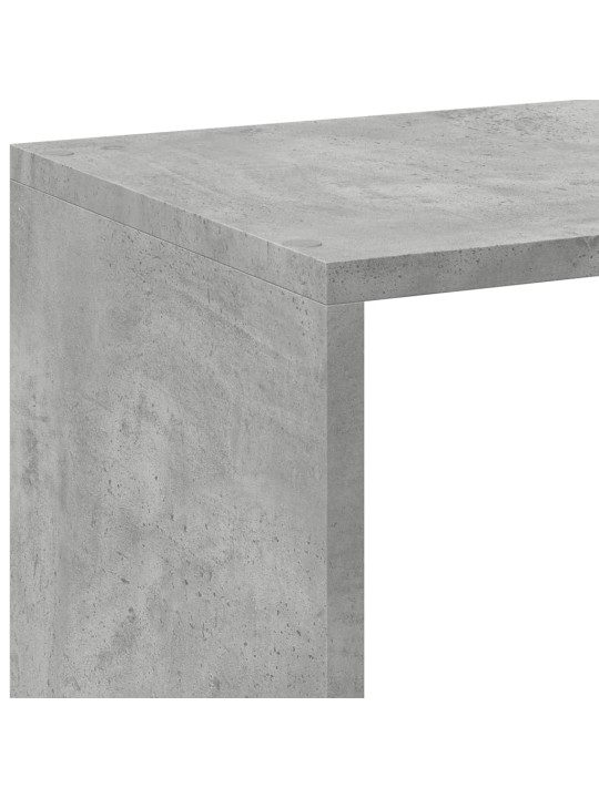 Pertvara/knygų spinta, betono, 102x29x103,5cm, mediena