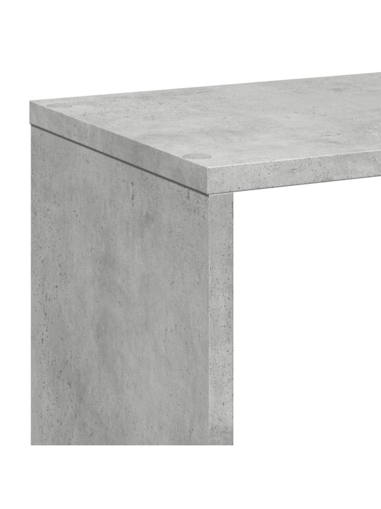 Pertvara/knygų spinta, betono, 67x25x161,5cm, mediena