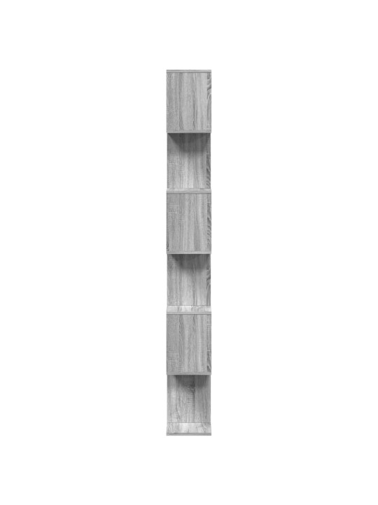 Pertvara/knygų spinta, sonoma ąžuolo, 70x24x193cm, 6 pakopų