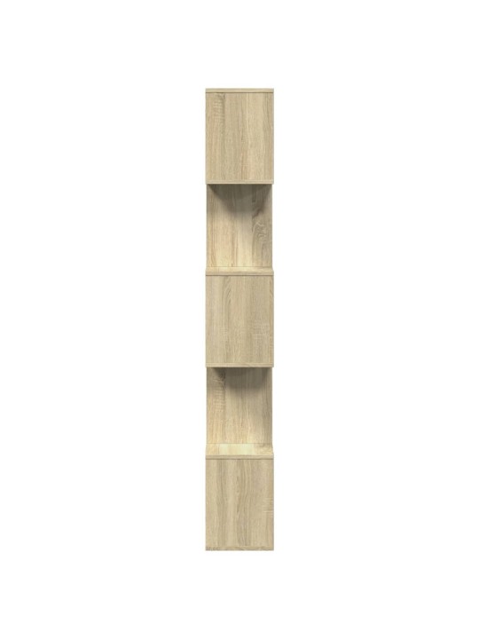 Pertvara/knygų spinta, ąžuolo, 70x24x161cm, mediena, 5 pakopų