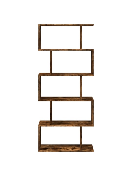 Pertvara/knygų spinta, dūminio ąžuolo, 70x24x161cm, 5 pakopų