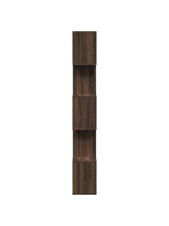 Pertvara/knygų spinta, ruda, 70x24x161cm, 5 pakopų, mediena