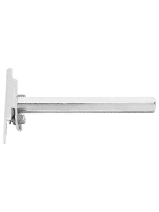 Plūduriuojančių lentynų laikikliai, 12 vnt., Ø12x100 mm, plieno