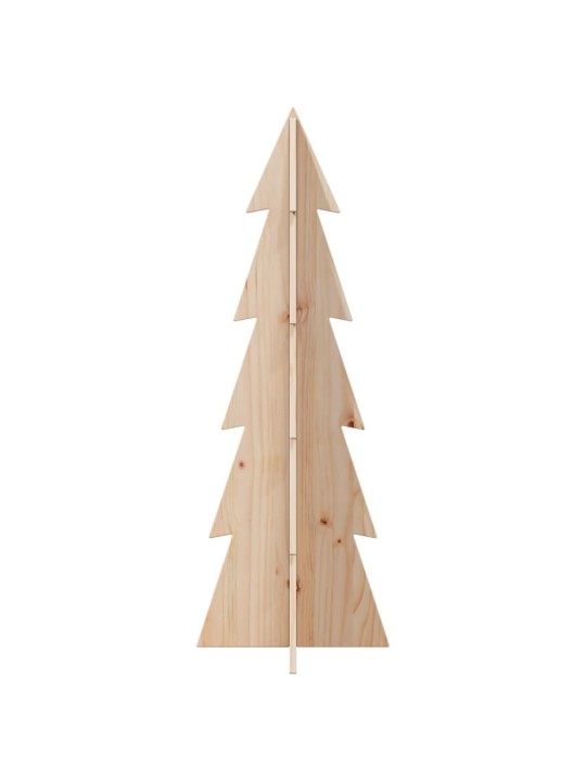 Medinė Kalėdų eglutė, 112cm, pušies medienos masyvas