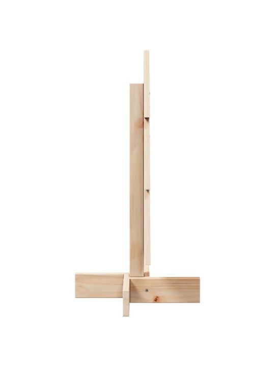 Medinė Kalėdų eglutė, 60 cm, pušies medienos masyvas