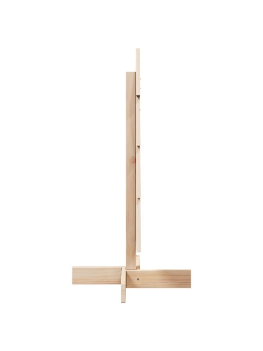 Medinė Kalėdų eglutė, 80 cm, pušies medienos masyvas