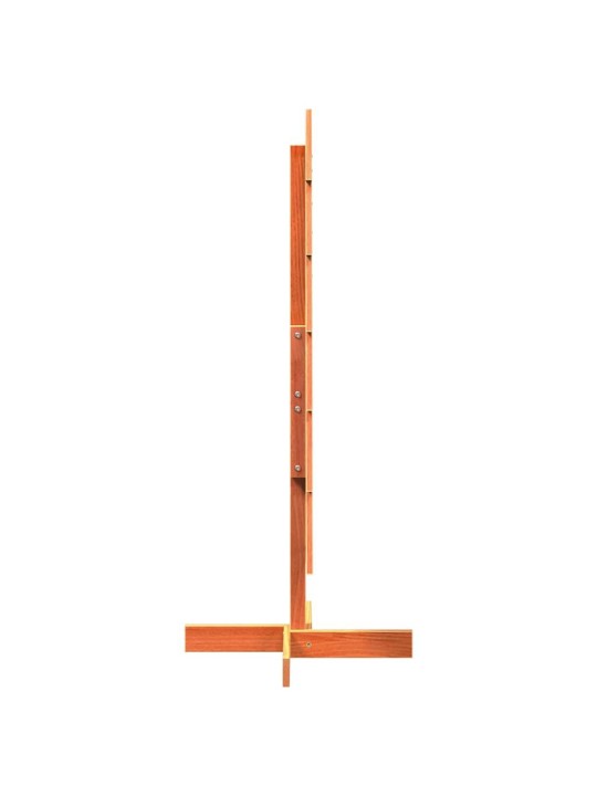 Medinė Kalėdų eglutė, vaško ruda, 120cm, pušies masyvas