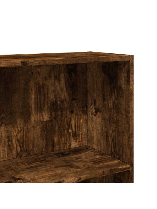 Spintelė knygoms, dūminio ąžuolo, 80x30x189cm, mediena