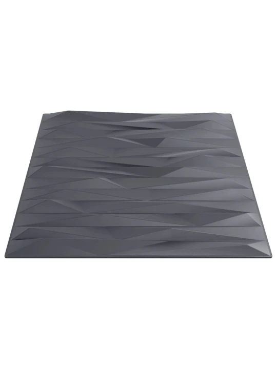 Sienų plokštės, 48vnt., pilkos, 50x50cm, XPS, 12m², akmens