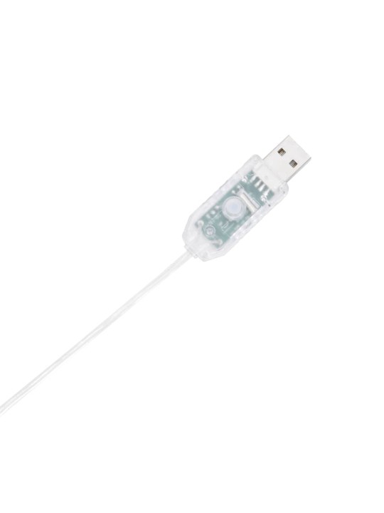 Šviečianti Kalėdų eglutė žaisliukais, 100 LED, kūgio formos