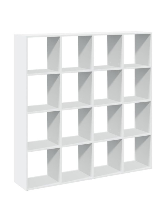Spintelė knygoms, baltos spalvos, 137,5x29x137,5cm, MDP