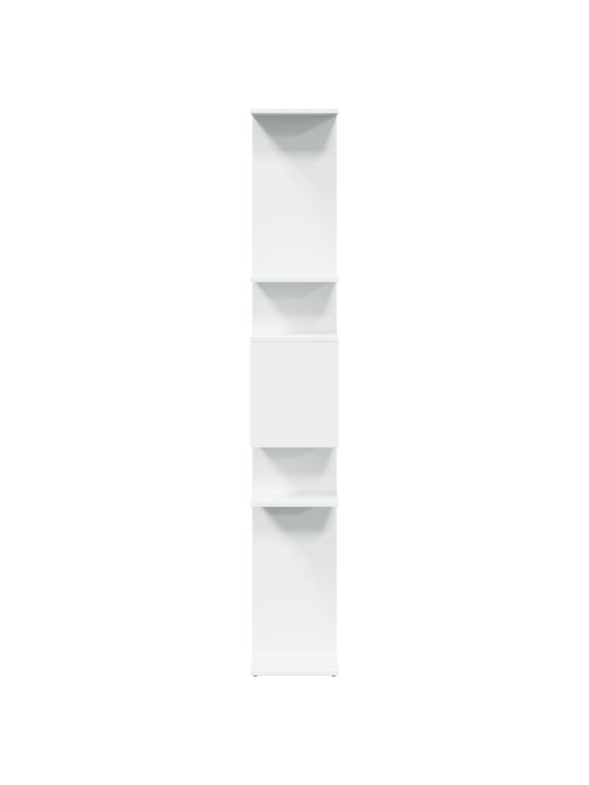 Spintelė knygoms, baltos spalvos, 92x29x188cm, MDP