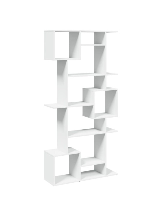 Spintelė knygoms, baltos spalvos, 92x29x188cm, MDP