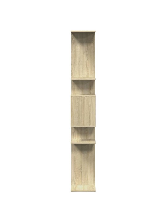 Spintelė knygoms, ąžuolo spalvos, 92x29x188cm, MDP