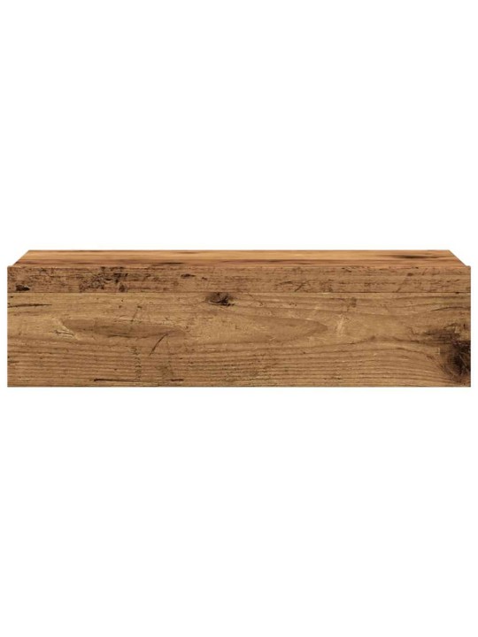 Televizoriaus spintelė su LED, medienos, 60x35x15,5cm