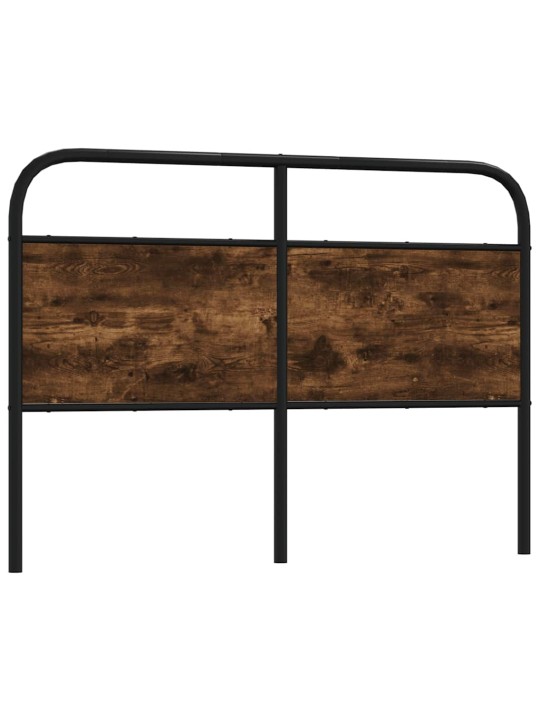 Galvūgalis, dūminio ąžuolo spalvos, 140 cm, plienas ir mediena
