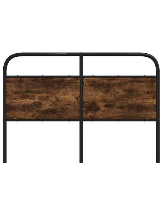 Galvūgalis, dūminio ąžuolo spalvos, 140 cm, plienas ir mediena