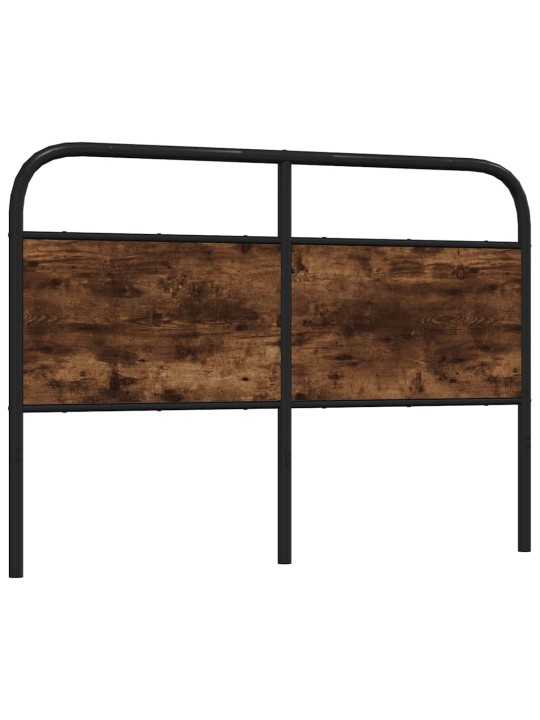Galvūgalis, dūminio ąžuolo spalvos, 140 cm, plienas ir mediena