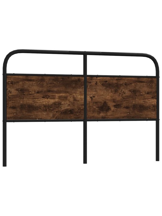 Galvūgalis, dūminio ąžuolo spalvos, 160 cm, plienas ir mediena