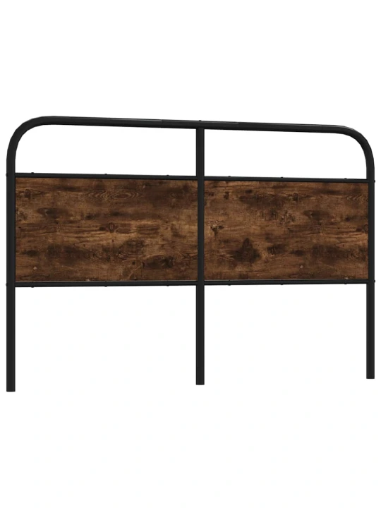 Galvūgalis, dūminio ąžuolo spalvos, 160 cm, plienas ir mediena