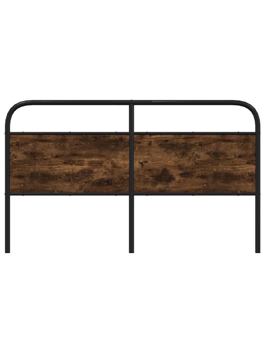 Galvūgalis, dūminio ąžuolo spalvos, 160 cm, plienas ir mediena
