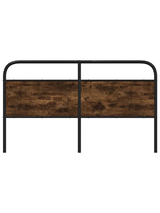 Galvūgalis, dūminio ąžuolo spalvos, 160 cm, plienas ir mediena