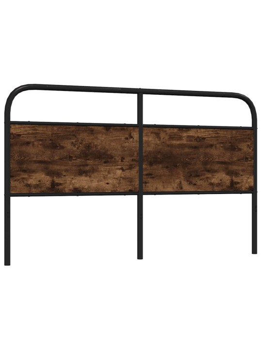 Galvūgalis, dūminio ąžuolo spalvos, 160 cm, plienas ir mediena