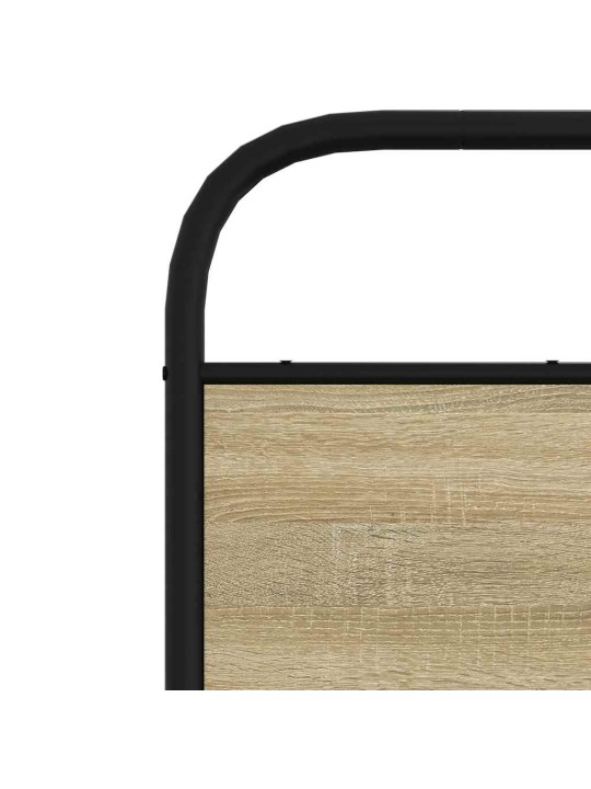 Galvūgalis, ąžuolo spalvos, 140 cm, plienas ir mediena