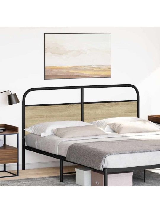 Galvūgalis, ąžuolo spalvos, 160 cm, plienas ir mediena