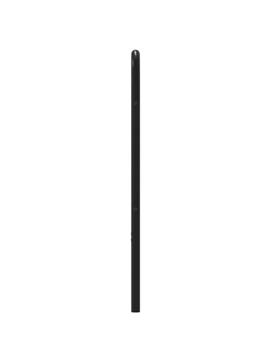 Galvūgalis, ruda ąžuolo, 90cm, apdirbta mediena ir plienas