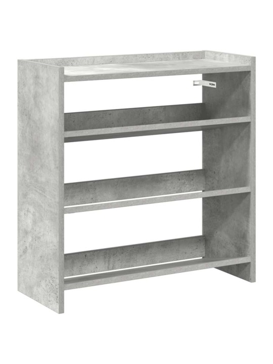 Lentyna batams, betono pilka, 60x25x62cm, apdirbta mediena
